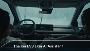 Kia EV3 Advertisement on AI Assistant