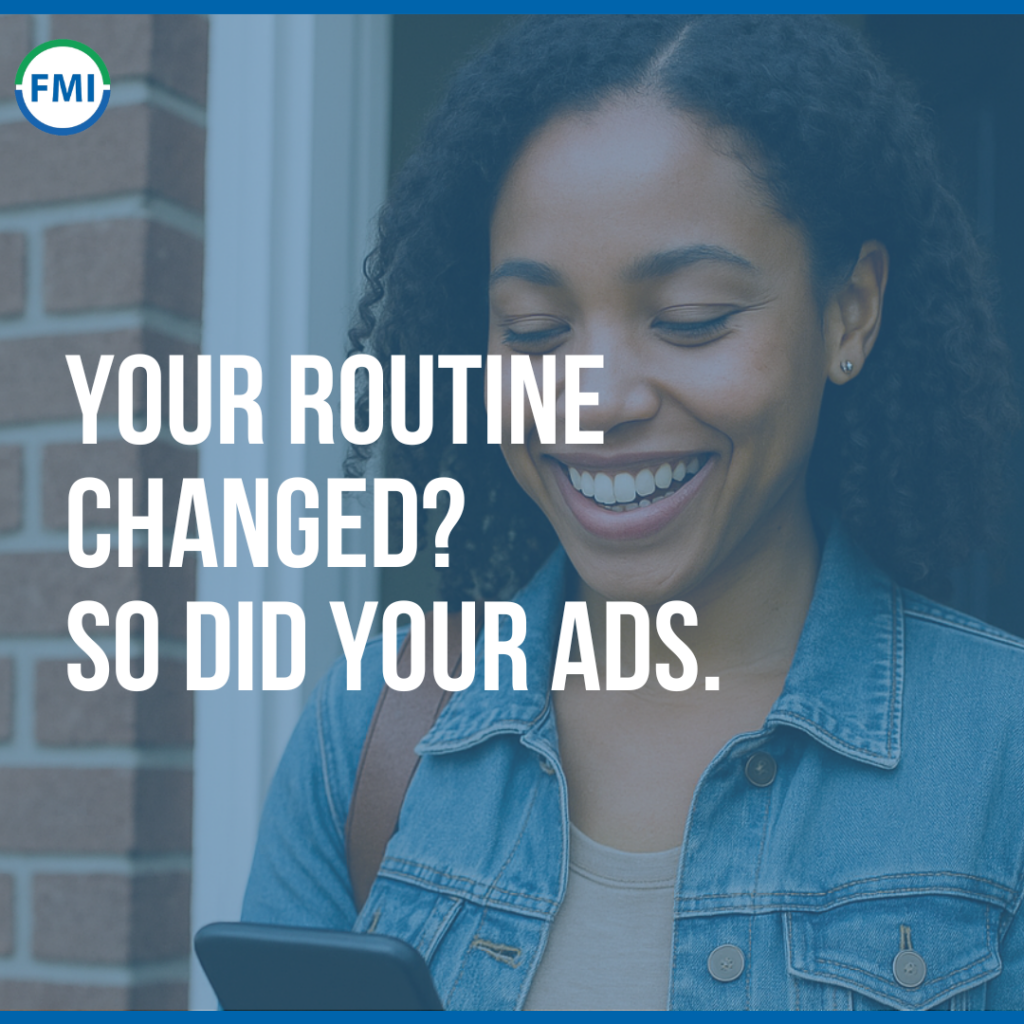 Routine Changed Your Routine Changed? So Did Your Ads - FMI