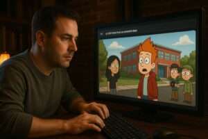 Amazon has just invested in the start-up behind Fable Showrunner: a platform that lets users create their own animated TV shows with AI.