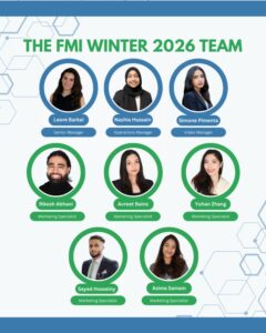 Headshots of winter FMI 2026 team